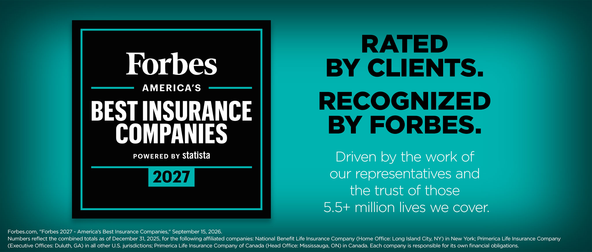 Forbes America's Best Insurane Company 2027