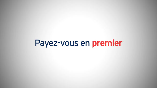 Vid�o sur � Payez-vous en premier �
